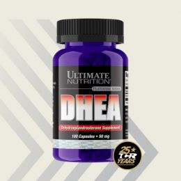 Pro Hormonal Dhea 50 mg Ultimate Nutrition® - 100 caps Serie Platinium